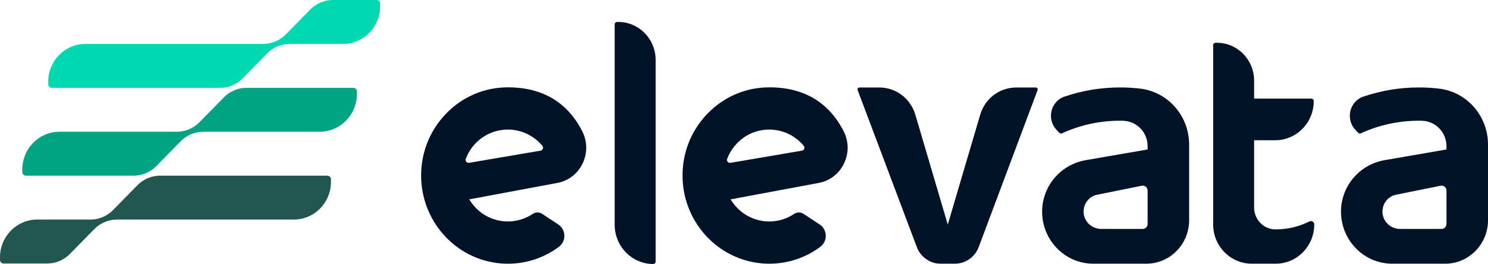 Elevata wordmark - Dark
