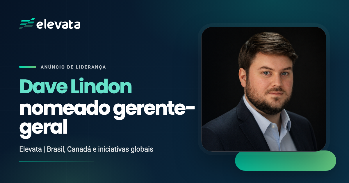 Elevata nomeia Dave Lindon como gerente-geral
