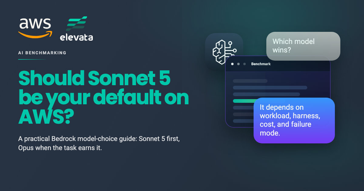 Should Claude Sonnet 5 be your default model on AWS Bedrock?