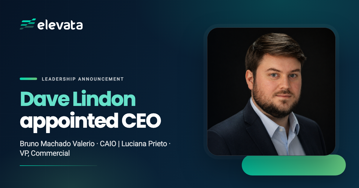 Elevata appoints Dave Lindon CEO to lead its next phase of AI-native growth